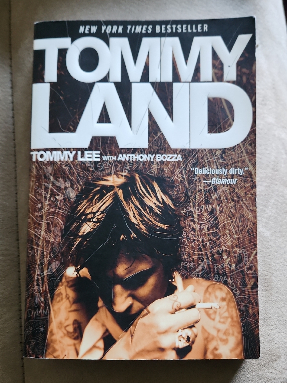 Tommyland by Tommy Lee - Brown & White Cover
